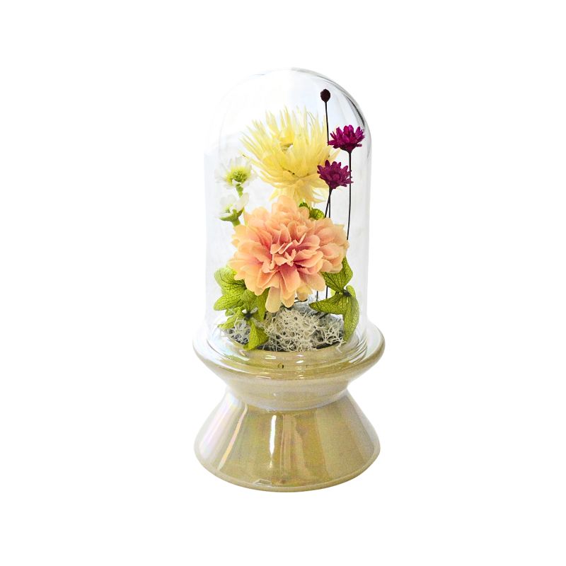 お供え花　プリザーブドフラワーアレンジメント　お盆 お盆＞お供え花*Ren* - 【フラワーズ・ドゥ】-おしゃれなお花の