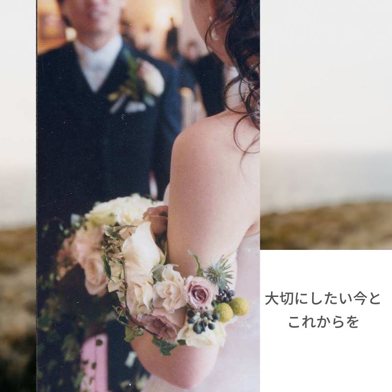【フォトdeブーケ  ～ラウンドタイプ～】