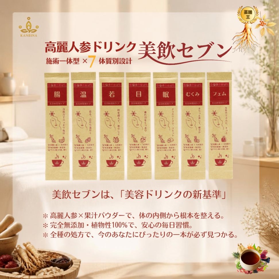 美飲セブン　７種お試しセット（７本）