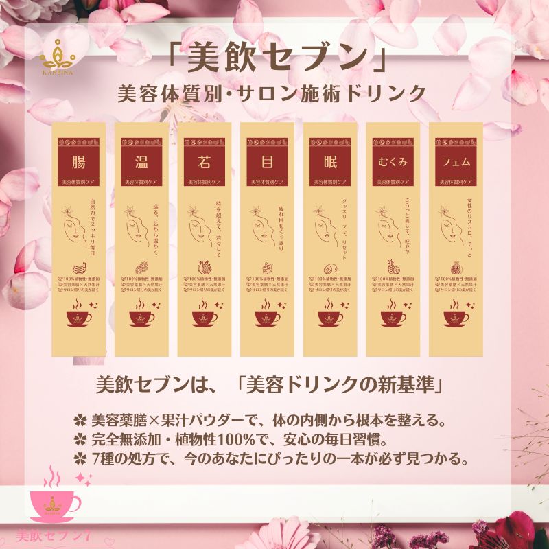 美飲セブン 7種お試しセット(7本)