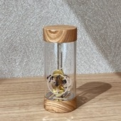 KOKUSAI DSP.　オシログラス oscilloglass　Ake 3min 機械式計時装置