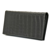 メゾンドヒロアン MAISON de HIROAN　クロコダイル CROCODILE　長財布 束入　HRO-12TT