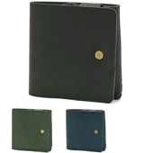 KOTOTS 孔凸デザイン　フラットフラップ　二つ折り財布　FF