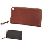 モト MOTO　クロスハッチコードバンジップロングウォレット CROSSHATCH CORDOVAN ZIP LONG WALLET　ラウンドファスナー長財布　FW1CV