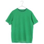 東大阪繊維研究所(HOFI)　【限定色】オーガニック超長綿 タック襟Tシャツ 半袖Tシャツ　HOFI-021 グリーン