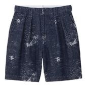 MOMOTARO JEANS 桃太郎ジーンズ　WIDE SHORTS - JAGUARD　ワイドショーツ ジャガード　ハーフパンツ ショートパンツ　MMSP6500　インディゴ