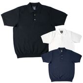 東大阪繊維研究所(HOFI)　強撚コットン鹿の子ニットポロ ポロシャツ 半袖　HOFI-053