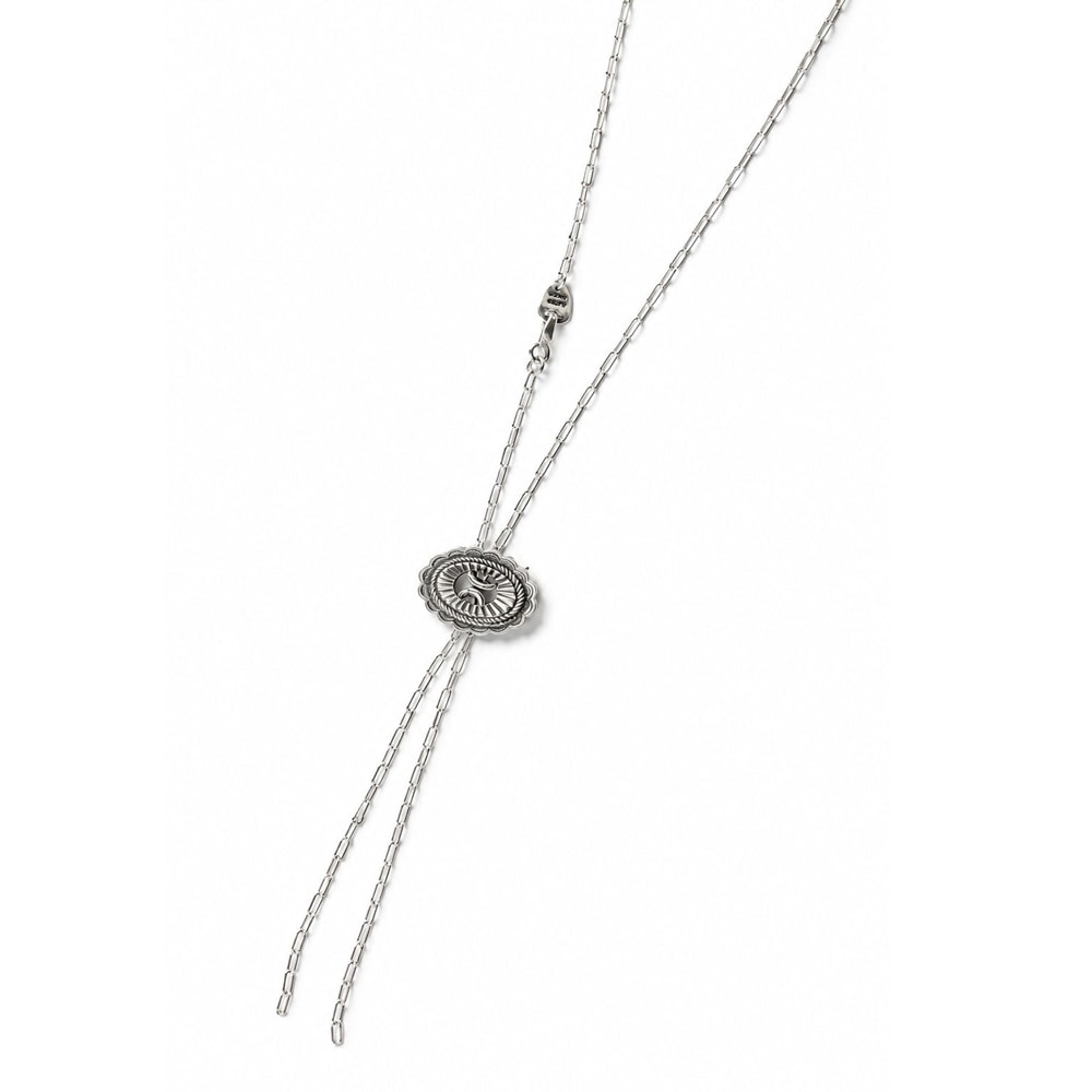 ウォーンクラフト WORNCRAFT. 925 SILVER CONCHO CHAIN NECKLACE 925