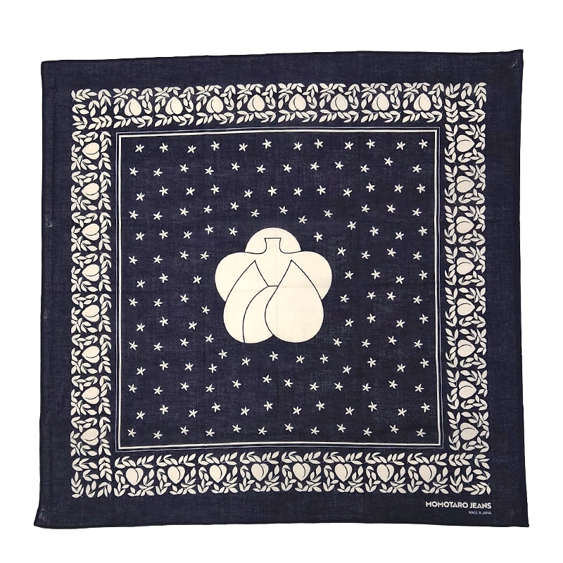 MOMOTARO JEANS 桃太郎ジーンズ COTTON BANDANA コットンバンダナ 54