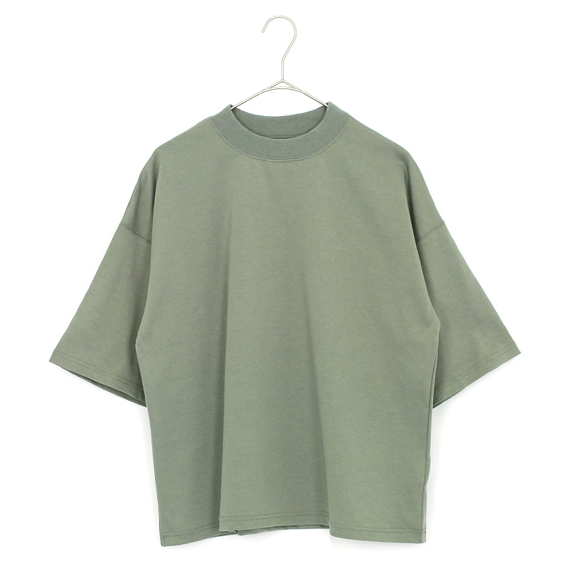 セット SETTO 30-T ボックスシルエットカットソー 五分袖Tシャツ