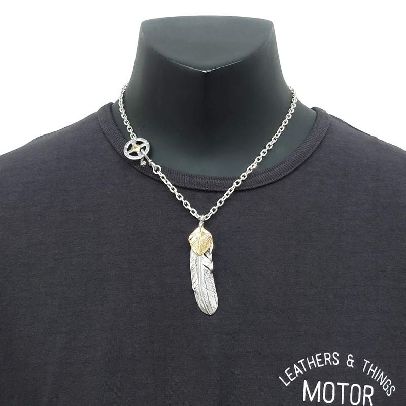 モーター MOTOR FEATHER PENDANT フェザーペンダント ネックレス