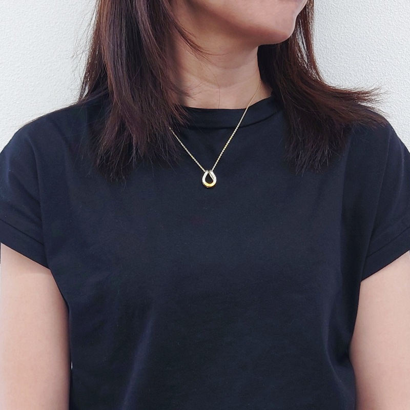 モト MOTO 月と太陽 ネックレス TSUKI TO TAIYO NECKLACE
