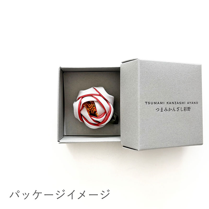 つまみかんざし彩野 TSUMAMI KANZASHI AYANO ブローチ 季節を愛する人