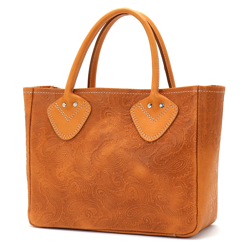 blancle PAISLEY CLASSIC TOTE レザートートバッグ ブランクレ ジャパン blancle JAPAN PAISLEY CLASSIC TOTE S