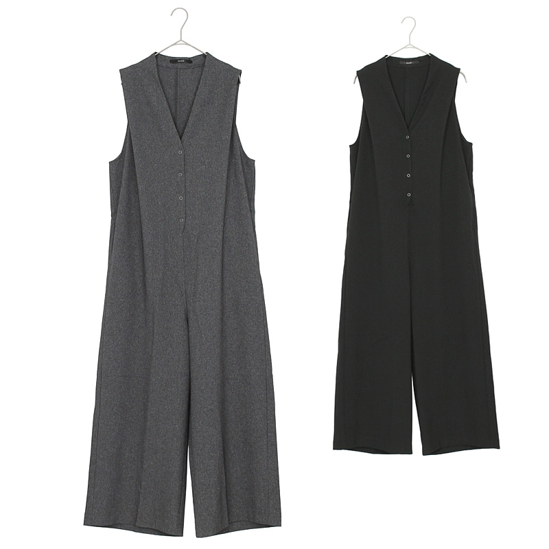 Sean John オールインワン2XLシルバーグレー ミューニック Munich メランジツイルコンビネゾン サロペット