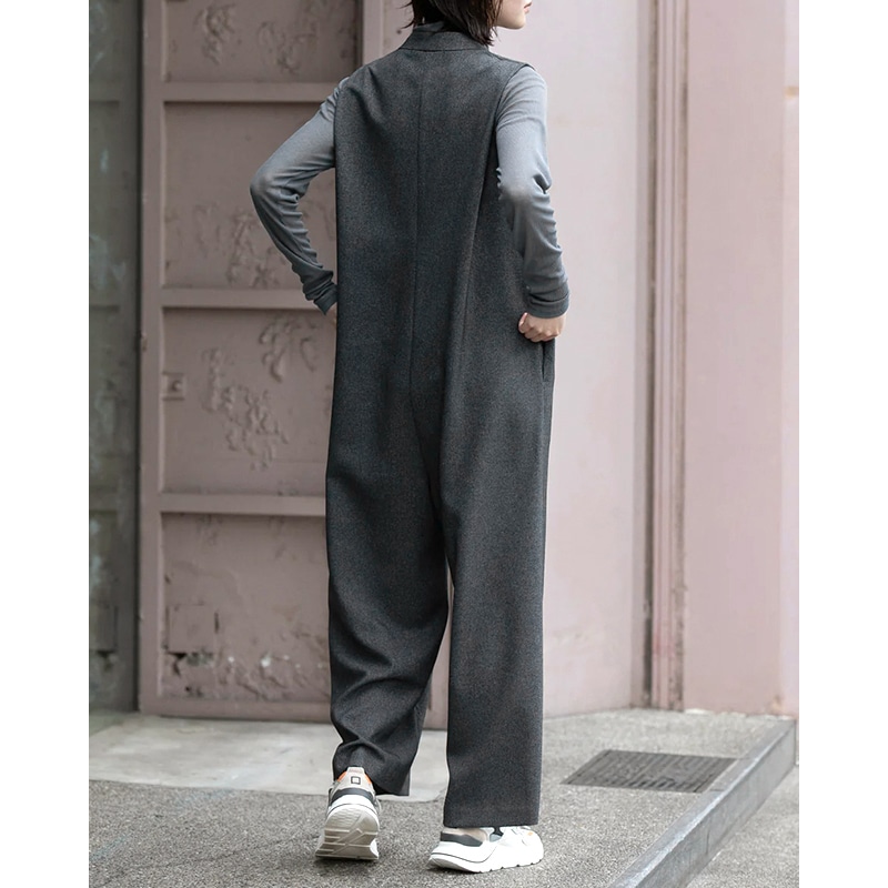 ミューニック Munich メランジツイルコンビネゾン サロペット