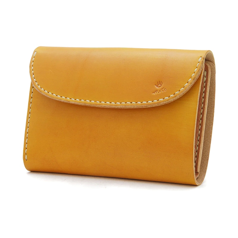 ◆MOTO／モト　手染めミドルウォレット◆3つ折り財布 モト MOTO HAND-DYED MIDDLE WALLET 手染めミドルウォレット 三