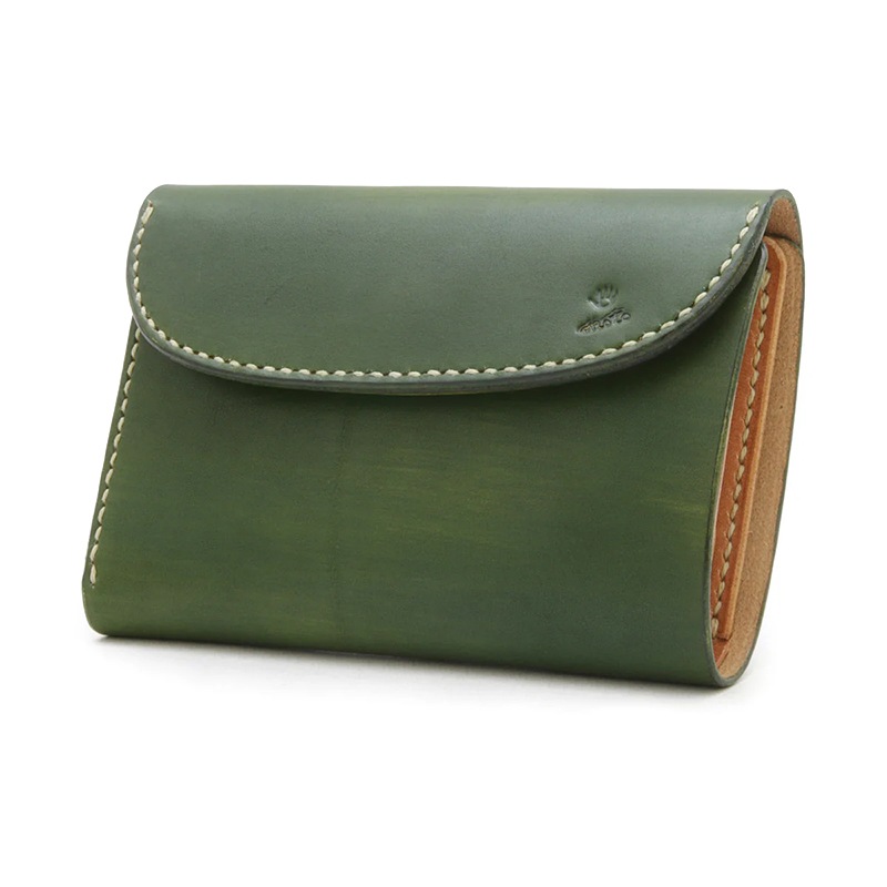 ◆MOTO／モト　手染めミドルウォレット◆3つ折り財布 モト MOTO HAND-DYED MIDDLE WALLET 手染めミドルウォレット 三