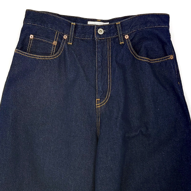 セット SETTO KNEE JEANS 11ozデニム ニージーンズ ワイドシルエット