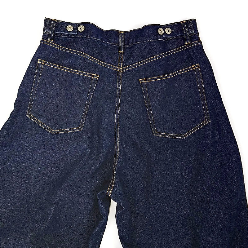 セット SETTO KNEE JEANS 11ozデニム ニージーンズ ワイドシルエット