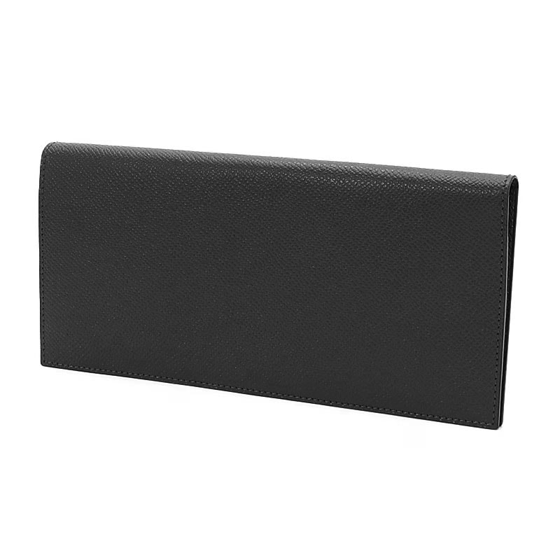 MAISON de HIROAN 長財布 黒 メゾンドヒロアン MAISON de HIROAN ボレロ 長財布ファスナー小銭入