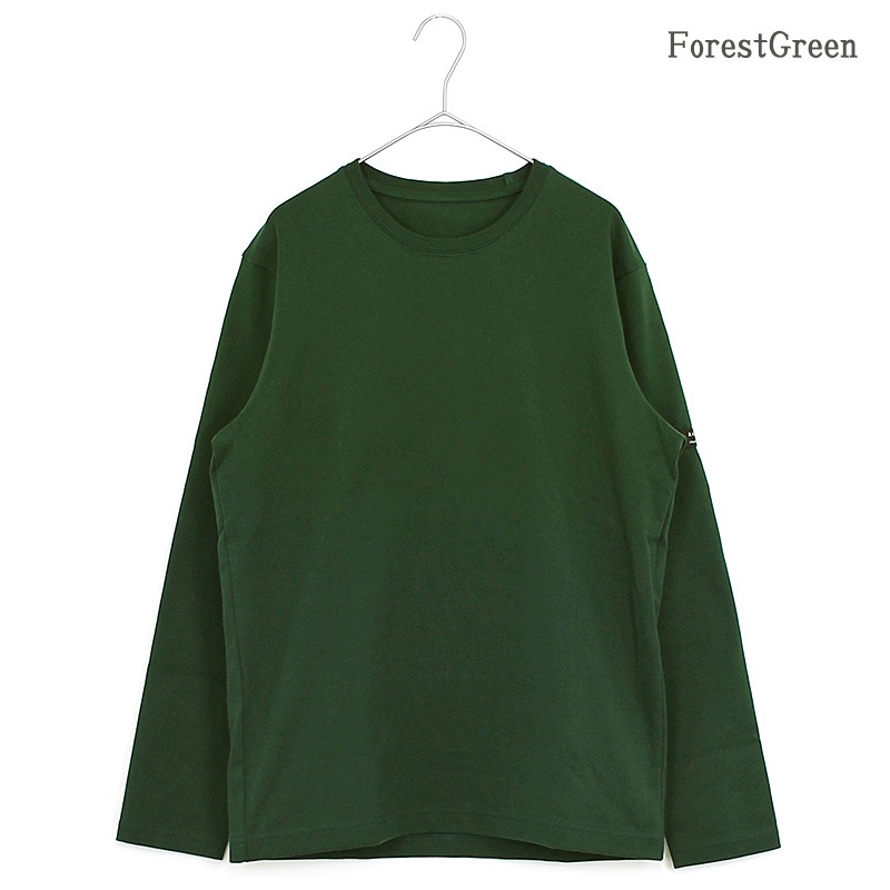 東大阪繊維研究所(HOFI) オーガニック超長綿 タック襟長袖Tシャツ ユニ