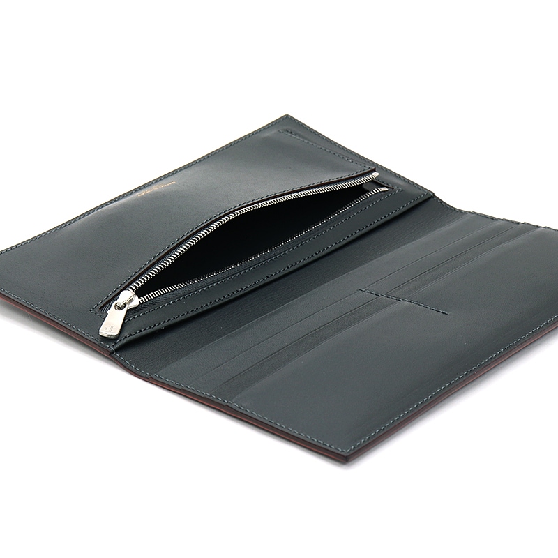 メゾンドヒロアン MAISON de HIROAN CORDOVAN 長財布ファスナー小銭入