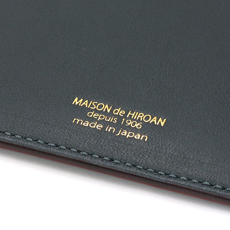 メゾンドヒロアン MAISON de HIROAN CORDOVAN 長財布ファスナー小銭入