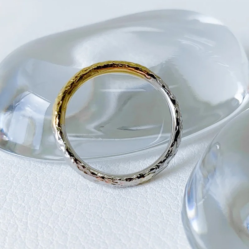 モト MOTO 月と太陽 リング TSUKI TO TAIYO RING （999SILVER&K24 GOLD