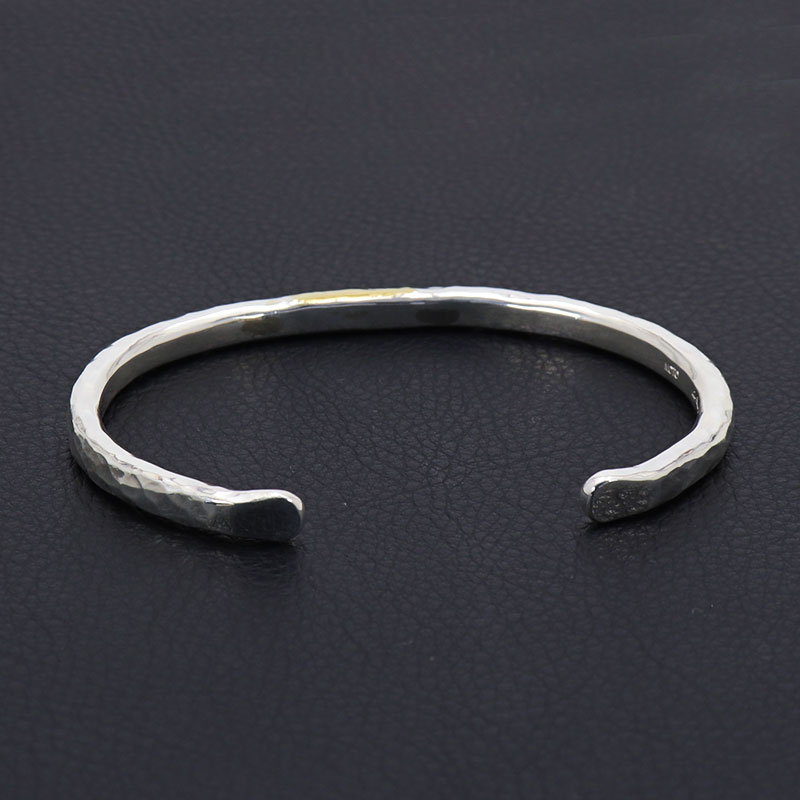 モト MOTO 月と太陽 バングル TSUKI TO TAIYO BANGLE （999SILVER&K24