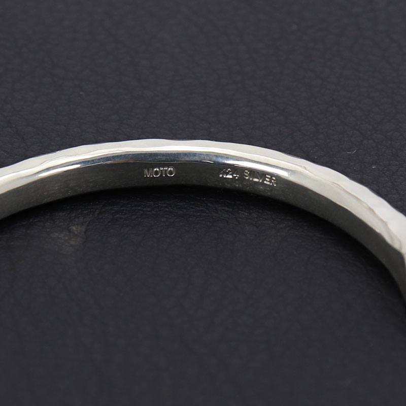 MOTO 月と太陽　シルバーバングル　24K フェザー　リング　イーグル モト MOTO 月と太陽 バングル TSUKI TO TAIYO BANGLE （999SILVER&K24