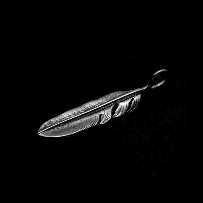 moto フェザー モーター MOTOR FEATHER PENDANT フェザーペンダント ネックレス