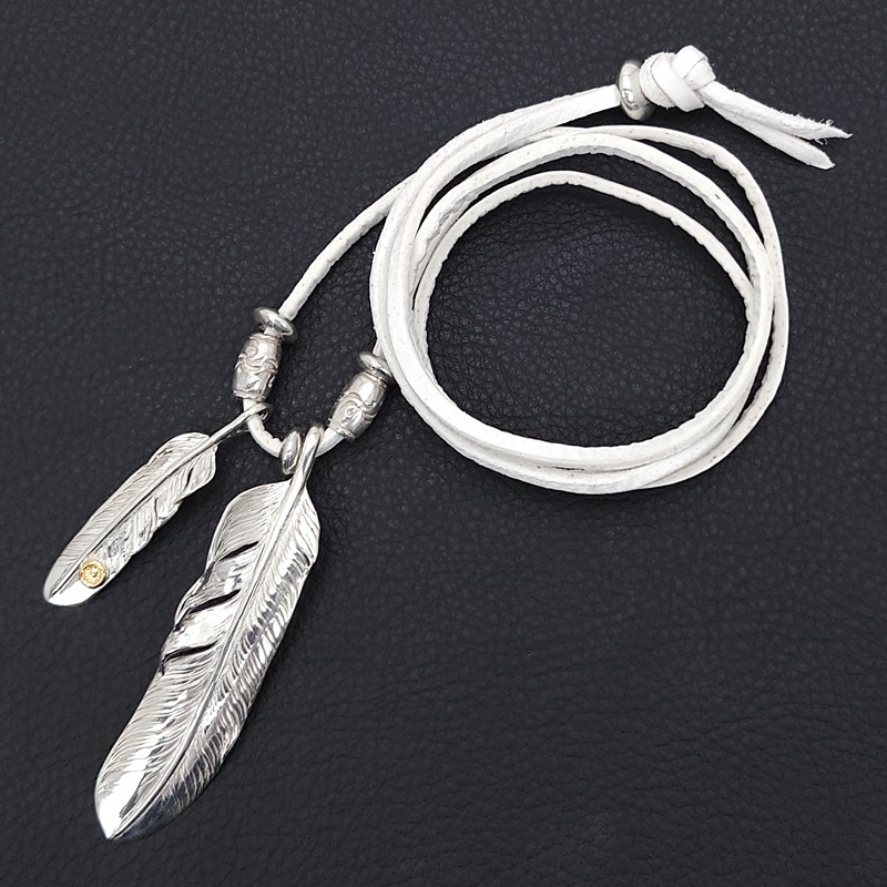 モーター MOTOR FEATHER PENDANT フェザーペンダント ネックレス 0804P