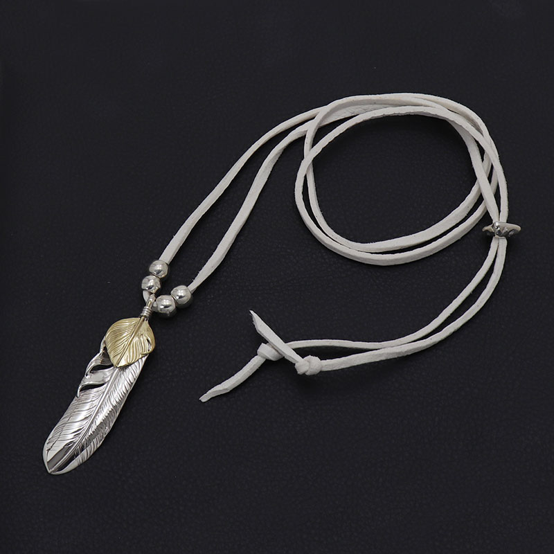 モーター MOTOR FEATHER PENDANT フェザーペンダント ネックレス CHS-F