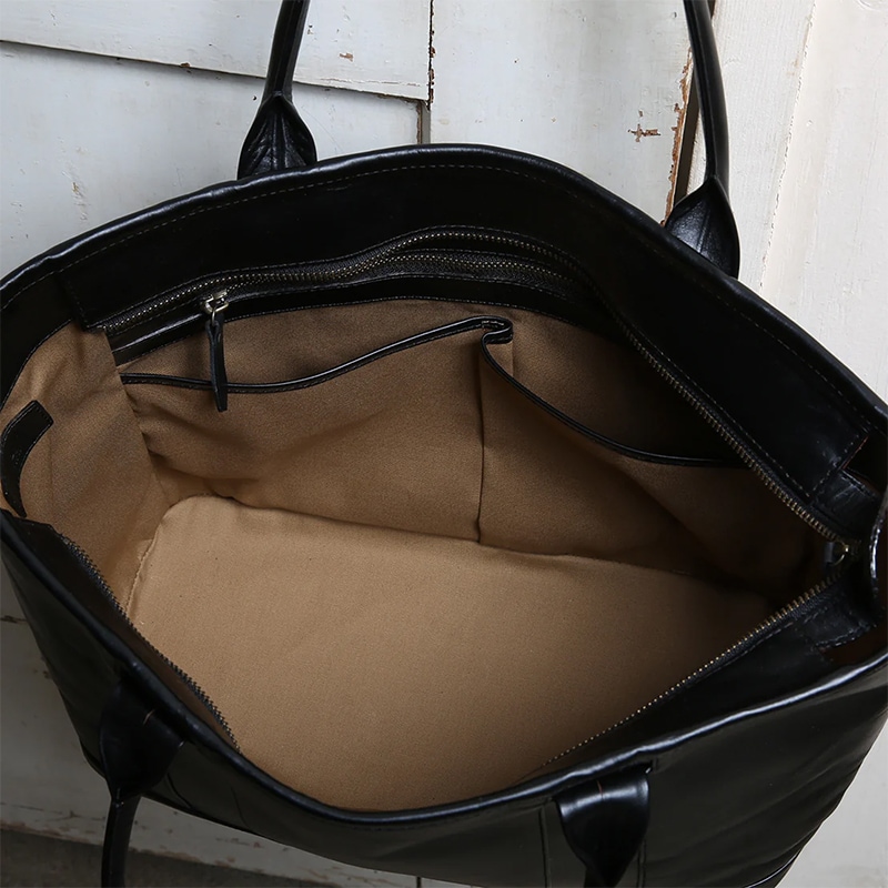 モト MOTO ホースレザージップトートバッグ HORSE LEATHER ZIP