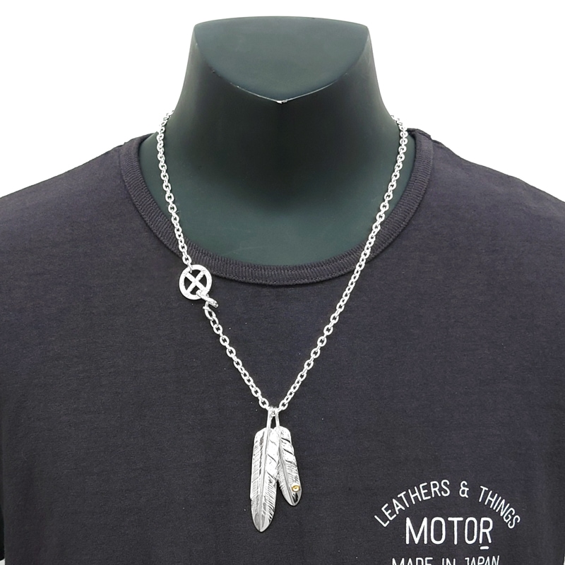 モーター MOTOR FEATHER PENDANT フェザーペンダント ネックレス