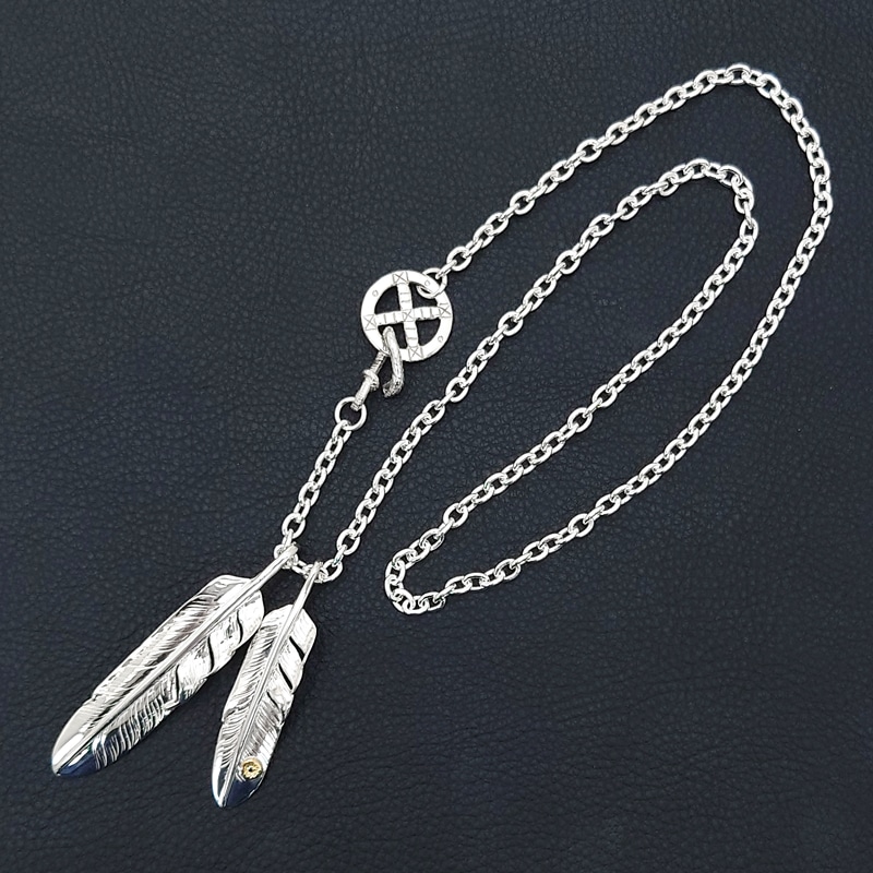 モーター MOTOR FEATHER PENDANT フェザーペンダント ネックレス