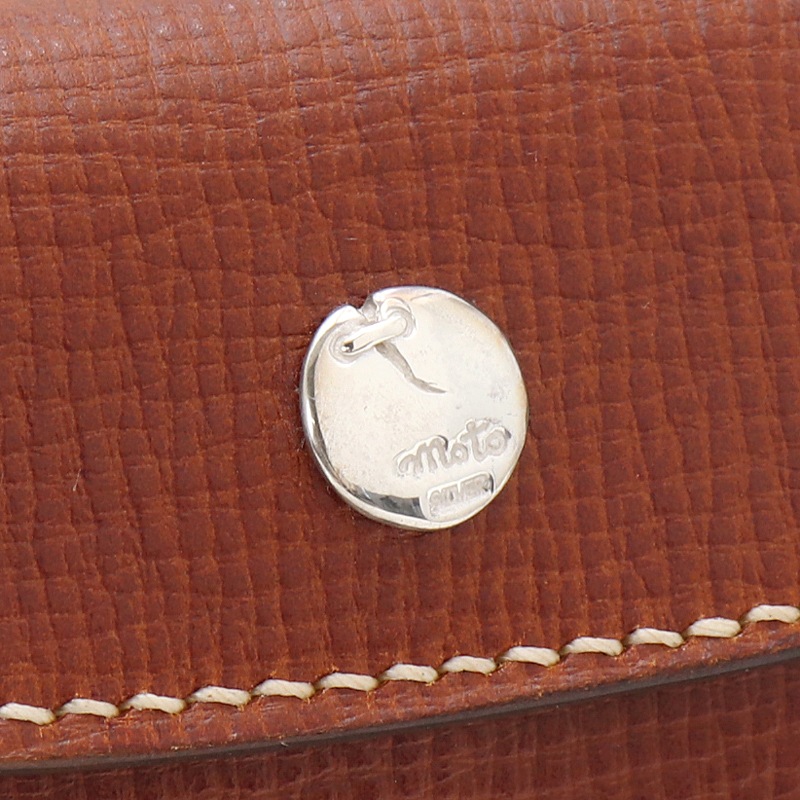 モト MOTO クロスハッチコードバン CROSSHATCH CORDOVAN 三つ折り財布