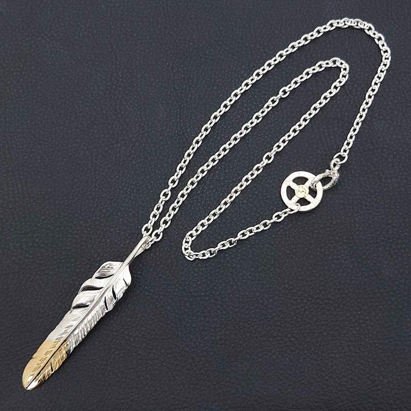 モーター MOTOR FEATHER PENDANT フェザーペンダント ネックレス 2506D