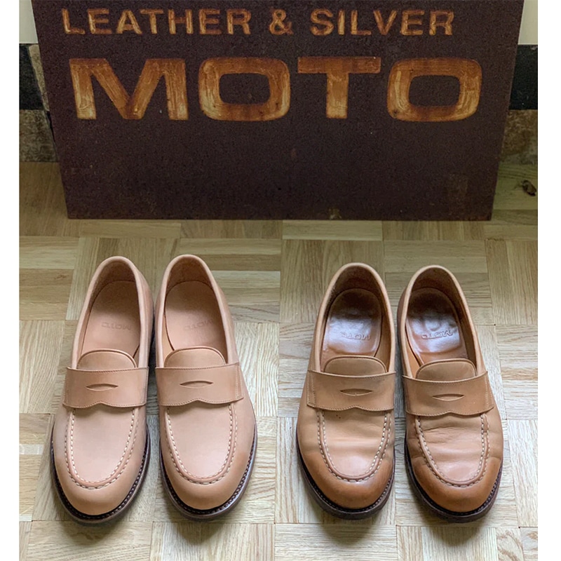MOTO/size:1/ホーウィンラティーゴ/コインローファ/ダークネイビー モト MOTO ホーウィンラティーゴ コインローファー HORWEEN
