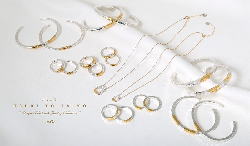 春早割 モト MOTO 月と太陽リング TSUKI TO TAIYO RING （999SILVER&K24 アクセサリー