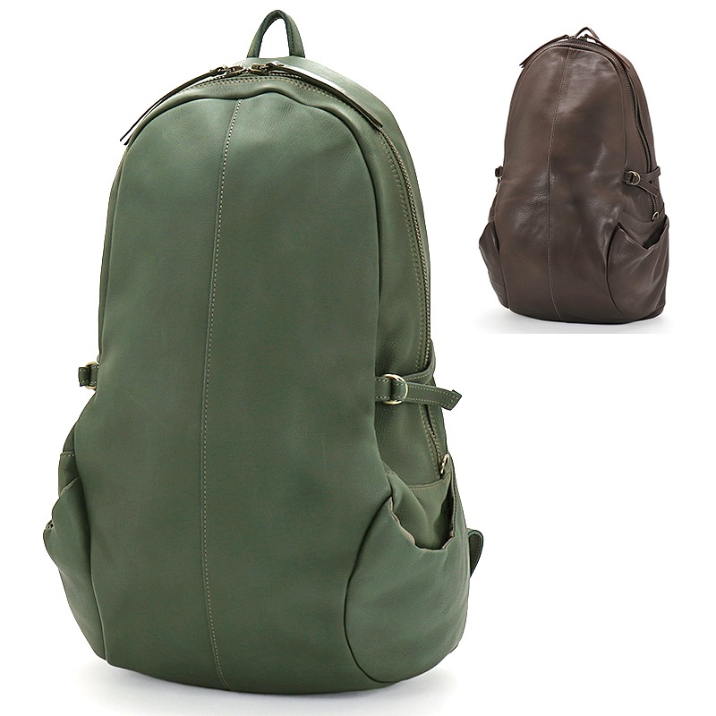 フラソリティ Flathority キップレザーコーカサスリュックL Caucasus