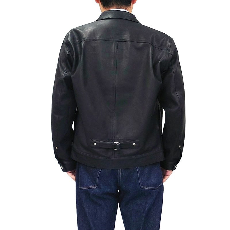 MOMOTARO JEANS 桃太郎ジーンズ LEATHER JACKET レザージャケット 革