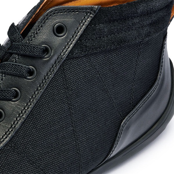 ネグローニ ・ドライビングシューズ グランプリハイカット ネイビー/ブラウン ネグローニ ・ドライビングシューズ グランプリハイカット ネイビー