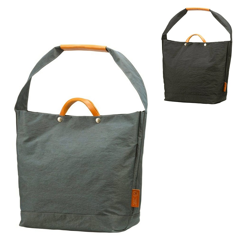 ツツム TUTUMU News paper tote 豊岡鞄 2Wayトートバッグ S2000（1602