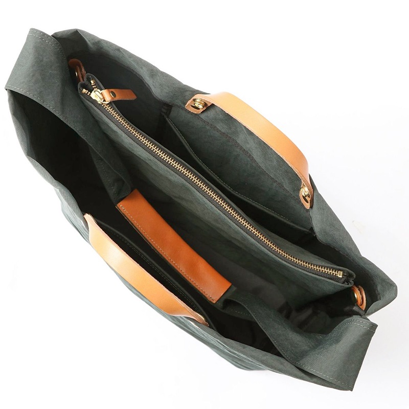 ツツム TUTUMU News paper tote 豊岡鞄 2Wayトートバッグ S2000（1602