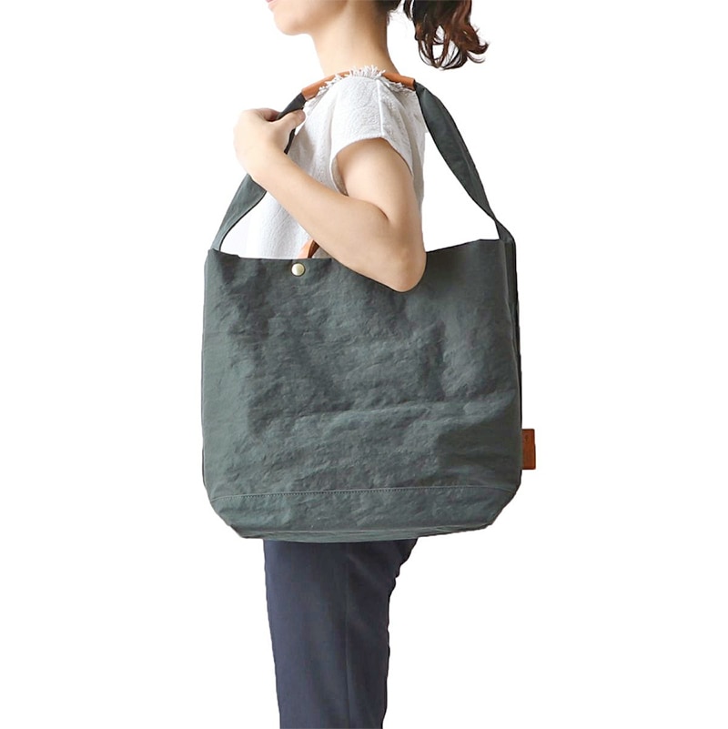 ツツム TUTUMU News paper tote 豊岡鞄 2Wayトートバッグ S2000
