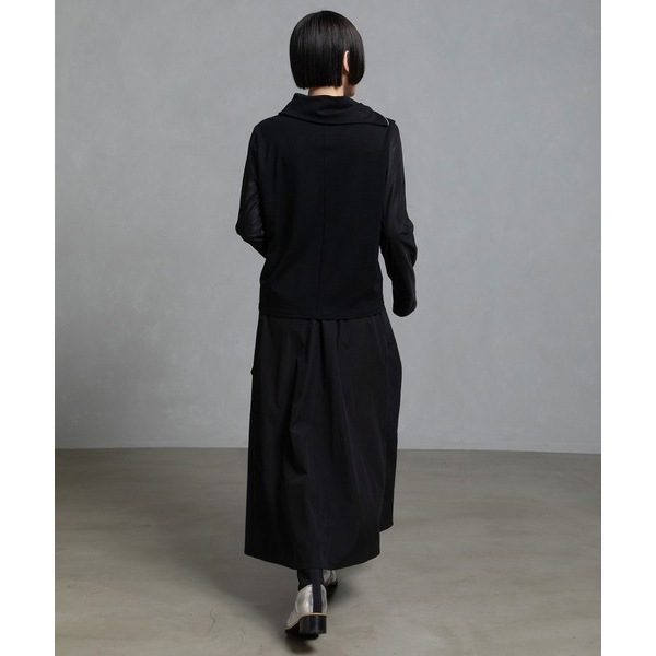 マルシャル・テル MARECHAL TERRE シアーレイヤードスキッパートップス