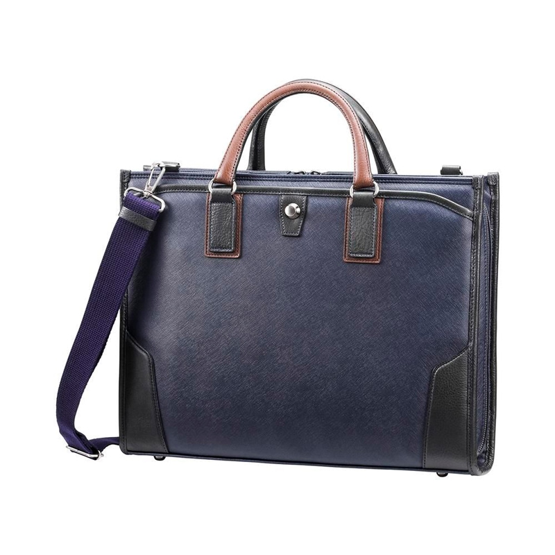 極美品　豊岡鞄　craftsmanship Saffiano ビジネスバッグ クラフツマンシップ craftsmanship Saffiano 3Directionブリーフ 豊岡