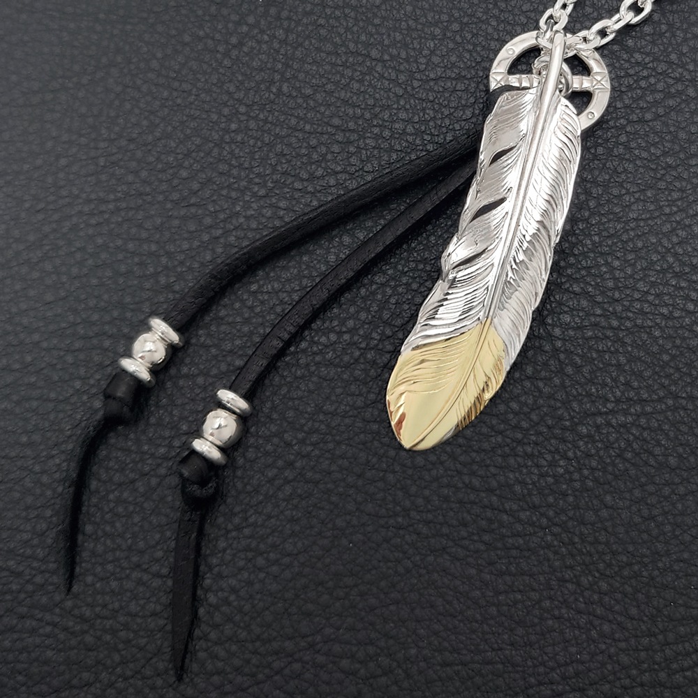モーター MOTOR FEATHER PENDANT フェザーペンダント ネックレス